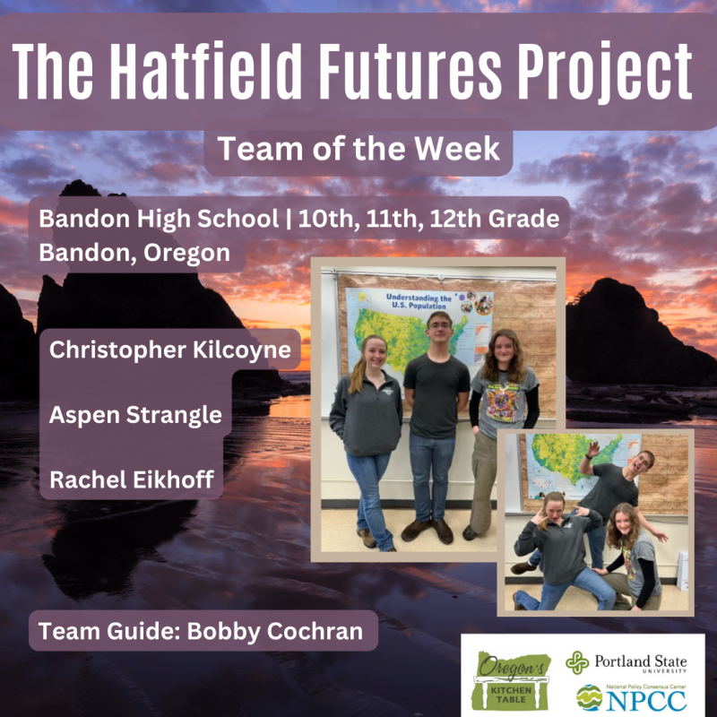 Hatfield Futures Project - Bandon Student Team (2023)