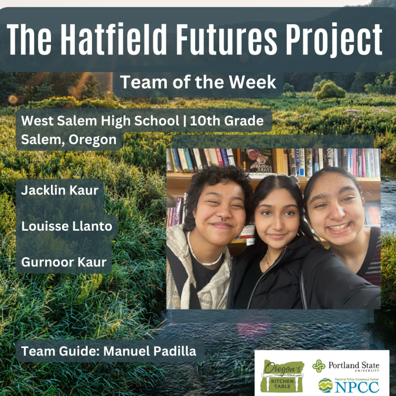 Hatfield Futures Project - West Salem Team